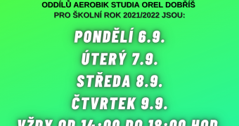 Aerobik studio orel Dobříš