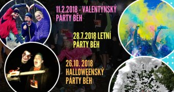 Vánoční párty běh Plzeň