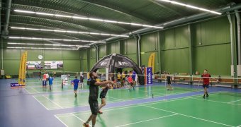Badmintonová testovačka v Brně