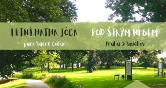 Letní Hatha jóga v parku Sacré Coeur